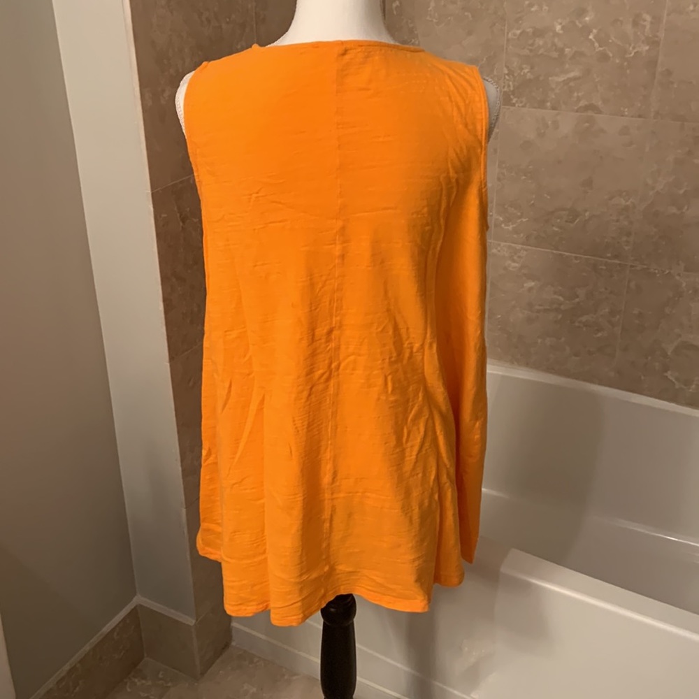Tangerine Shift Dress - Picture 4 of 11